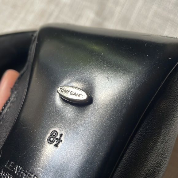 TONY BIANCO Leather Booties Stiletto Pointed Heel (7.5, 8, 8.5) - Picture 6 of 6